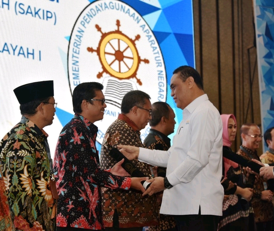 Pemkab Subang Menerima Rapor Laporan Hasil Evaluasi Sistem Sakip, Dengan Nilai B