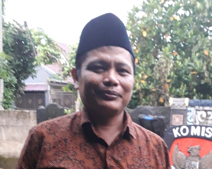 Ketua KPU Subang, Suryaman Melantik 55 Orang Relawan