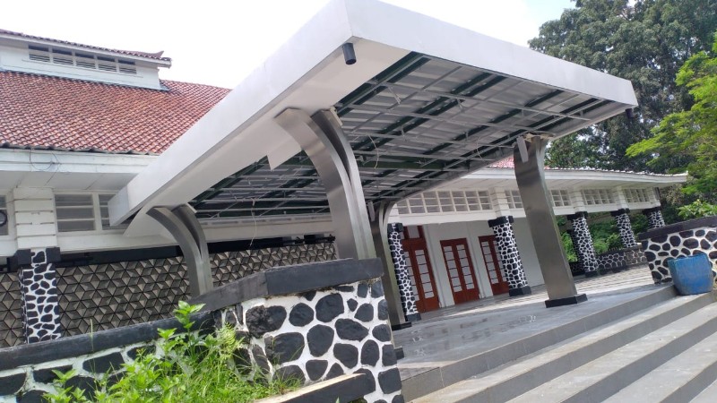 Atap Gedung Wisma Karya Amruk Dana Perbaiki Gedung Rp14 Milyar