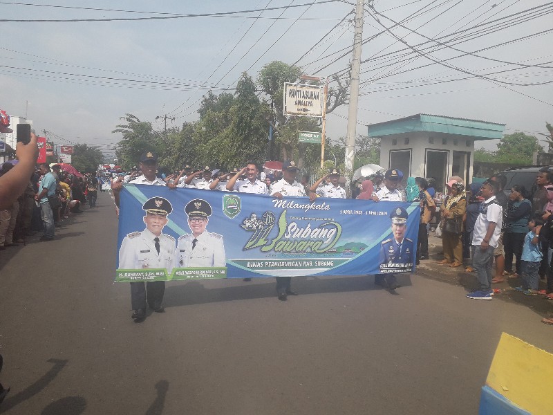 Pawai Alagoris Menyambut HUT Subang ke 71 Para Pedang Sepanjang Otista Mengeluh Tidak ada Transasi Satu