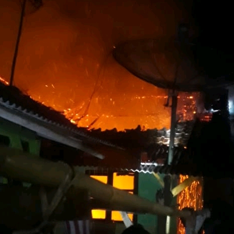 Kebakaran Terjadi di Dua Kecamatan di Subang