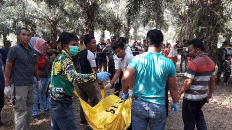 Agus di Temukan Tewas di Pohon Sawit di Desa Kumpay Jalancagak Subang