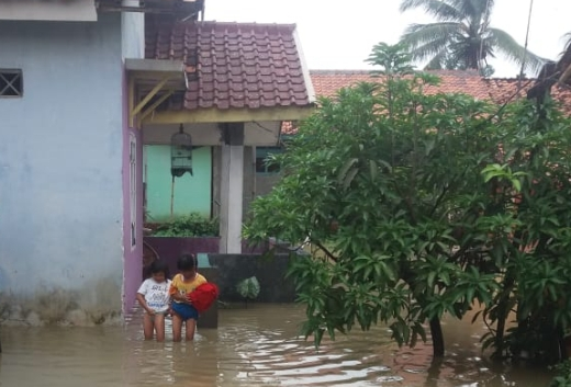 Blanakan Pantura Subang di Terjang Banjir Luapan Sungai Ciasem