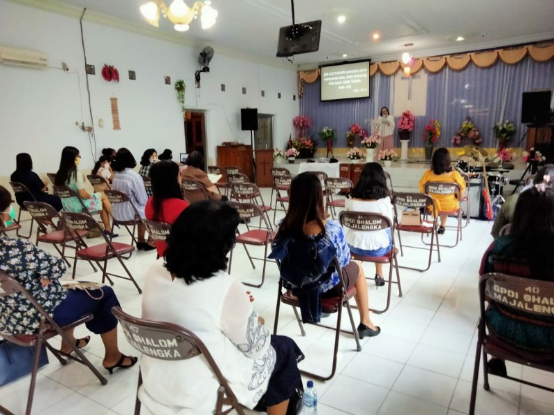 Pengamanan di Gereja, Polsek Majalengka Kota Berikan Imbauan Penerapan Prokes