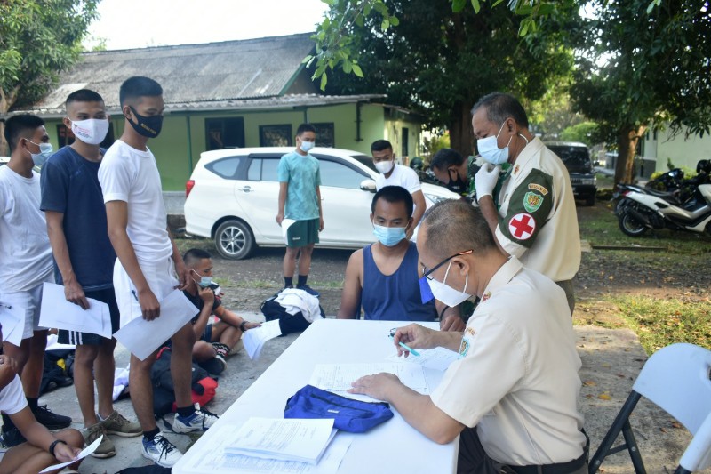 Ditiga Kabupaten Subang, Karawang dan Purwakarta, Wilayah  Korem 063 SGJ Dilaksanakan Seleksi Calon Anggota Komponen Cadangan Masuk TNI
